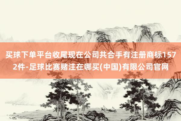 买球下单平台收尾现在公司共合手有注册商标1572件-足球比赛赌注在哪买(中国)有限公司官网