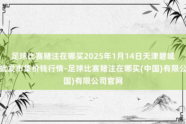 足球比赛赌注在哪买2025年1月14日天津碧城农居品批发市集价钱行情-足球比赛赌注在哪买(中国)有限公司官网