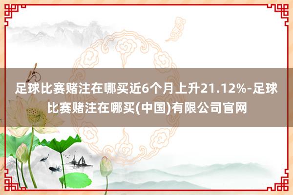 足球比赛赌注在哪买近6个月上升21.12%-足球比赛赌注在哪买(中国)有限公司官网