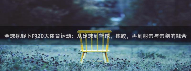 oety欧亿：全球视野下的20大体育运动：从足球到篮球、摔跤，再到射击与击剑的融合